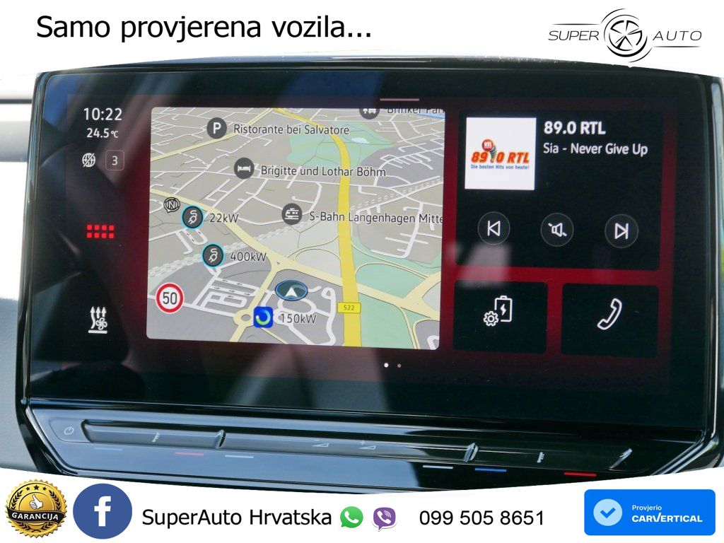 Volkswagen ID.3 Pro 62 kWh (204 KS) LED+GR SJED+ACC