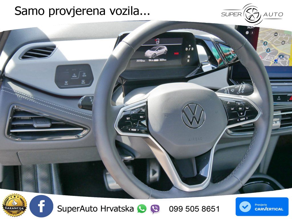 Volkswagen ID.3 Pro 62 kWh (204 KS) LED+GR SJED+ACC