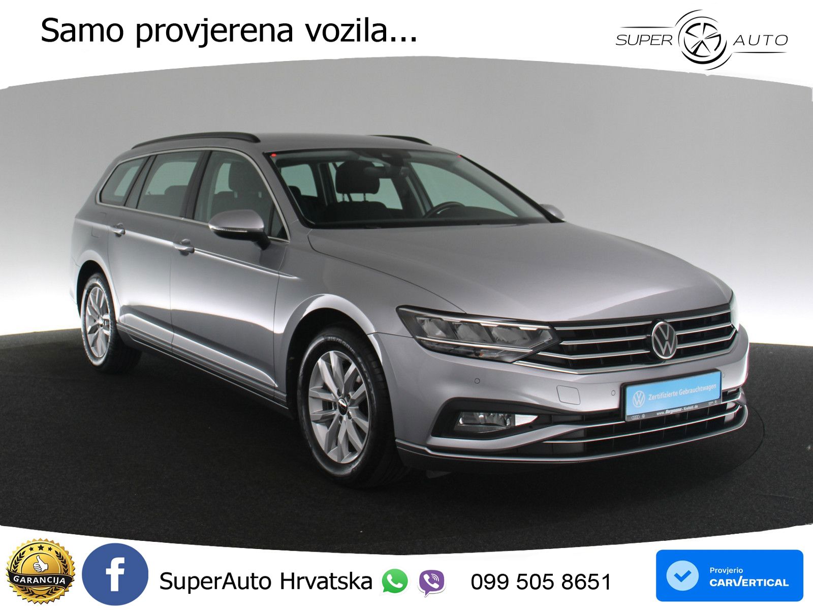Volkswagen Passat Variant 2.0 TDI (150 KS) DSG Business LED+GR SJED+ACC