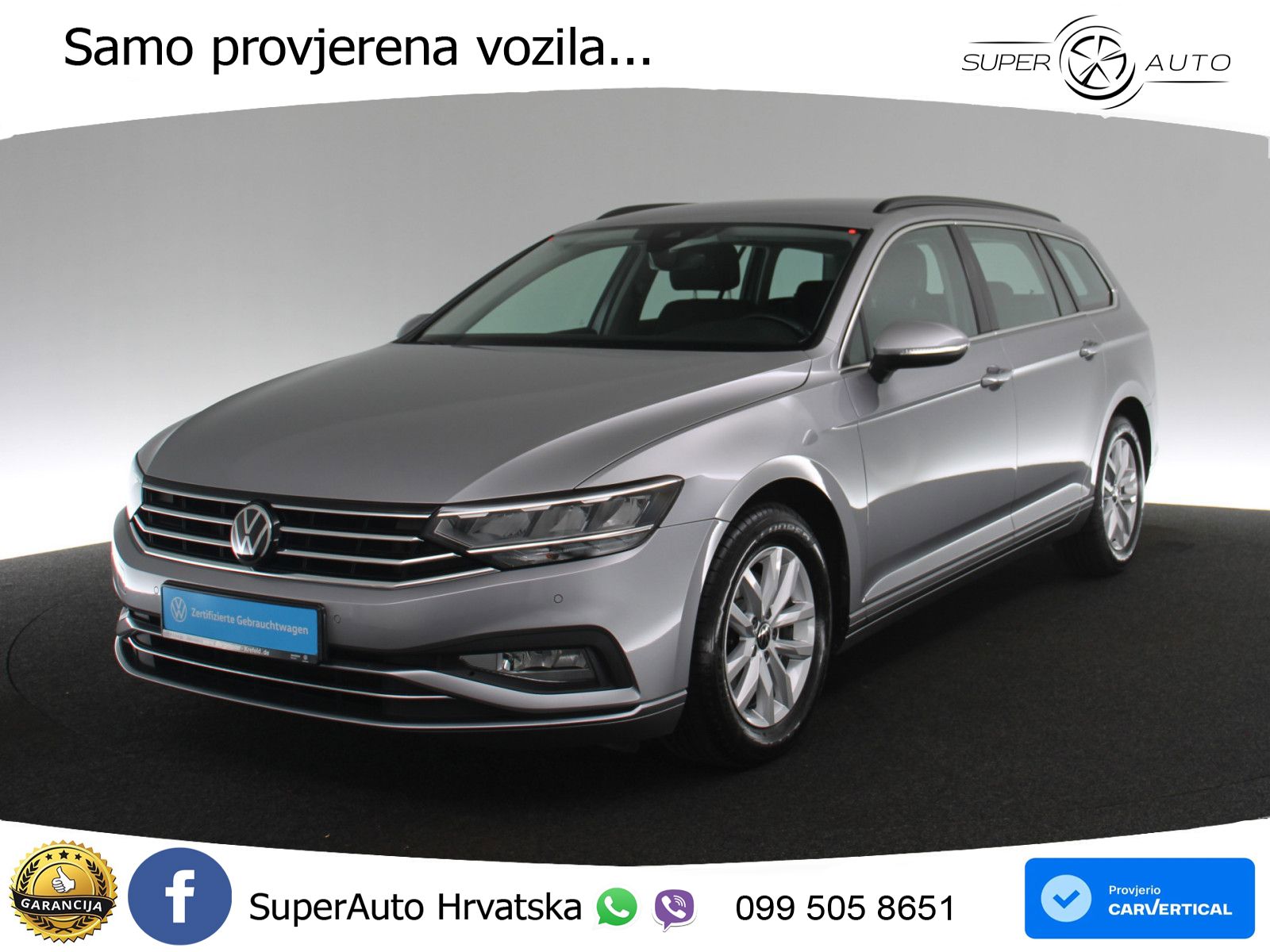 Volkswagen Passat Variant 2.0 TDI (150 KS) DSG Business LED+GR SJED+ACC
