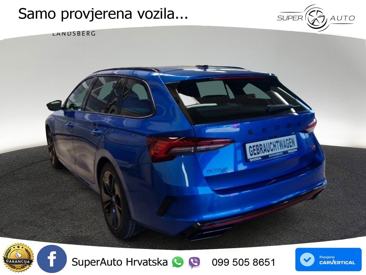 Škoda Octavia Combi RS 2.0 TSI (265 KS) DSG MATRIX+GR SJED+KAM