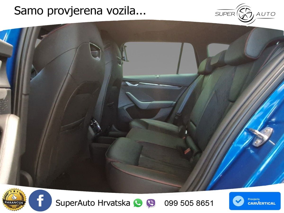 Škoda Octavia Combi RS 2.0 TSI (265 KS) DSG MATRIX+GR SJED+KAM