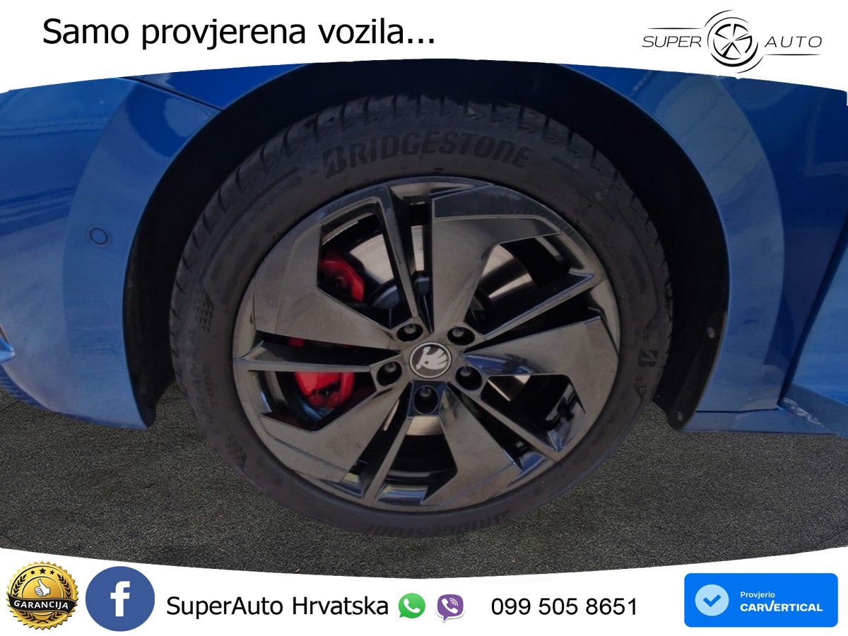 Škoda Octavia Combi RS 2.0 TSI (265 KS) DSG MATRIX+GR SJED+KAM
