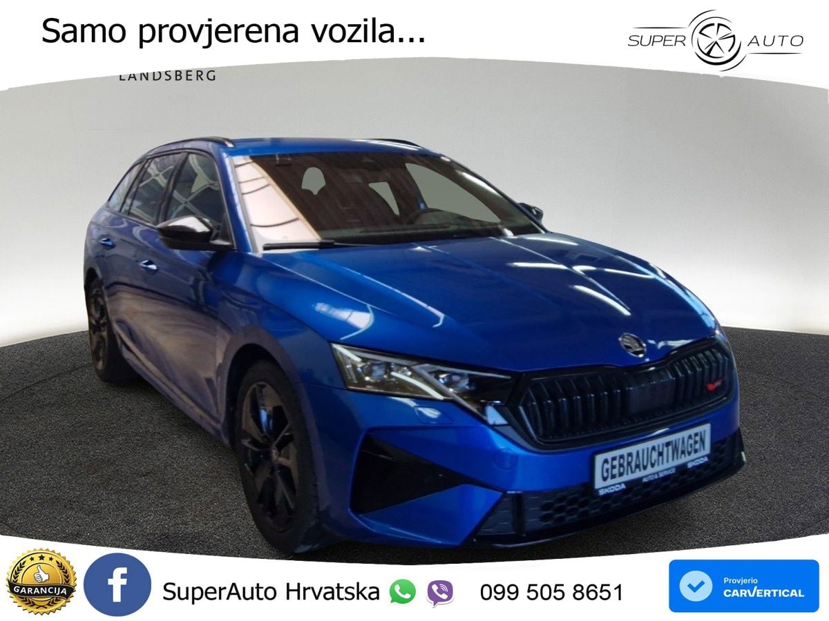 Škoda Octavia Combi RS 2.0 TSI (265 KS) DSG MATRIX+GR SJED+KAM