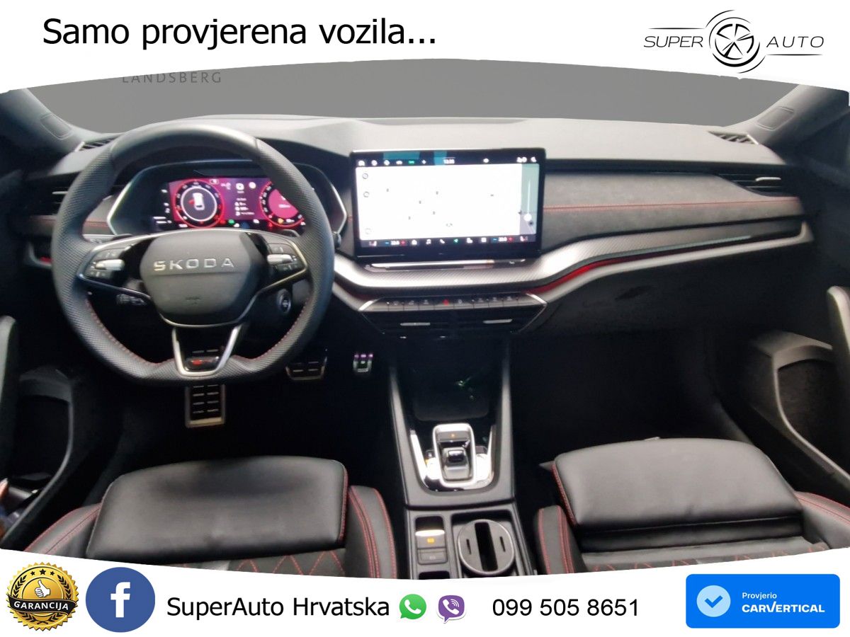 Škoda Octavia Combi RS 2.0 TSI (265 KS) DSG MATRIX+GR SJED+KAM