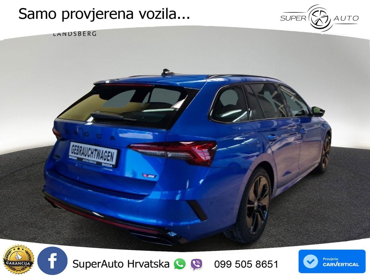 Škoda Octavia Combi RS 2.0 TSI (265 KS) DSG MATRIX+GR SJED+KAM