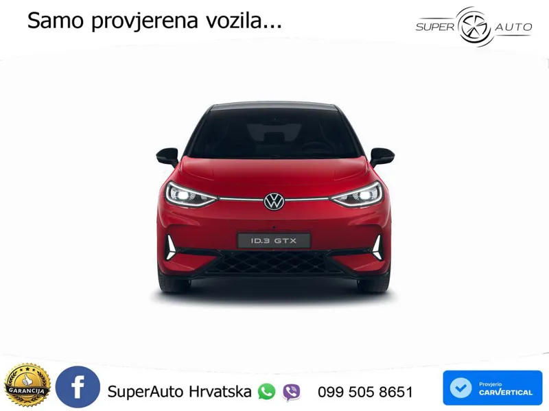 Volkswagen ID.3 GTX 84 kWh (286 KS)