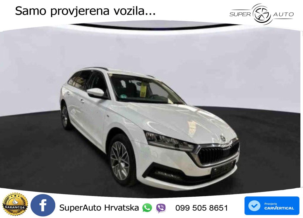 Škoda Octavia Combi 2.0 TDI (150 KS) DSG LED+GR SJED+ACC