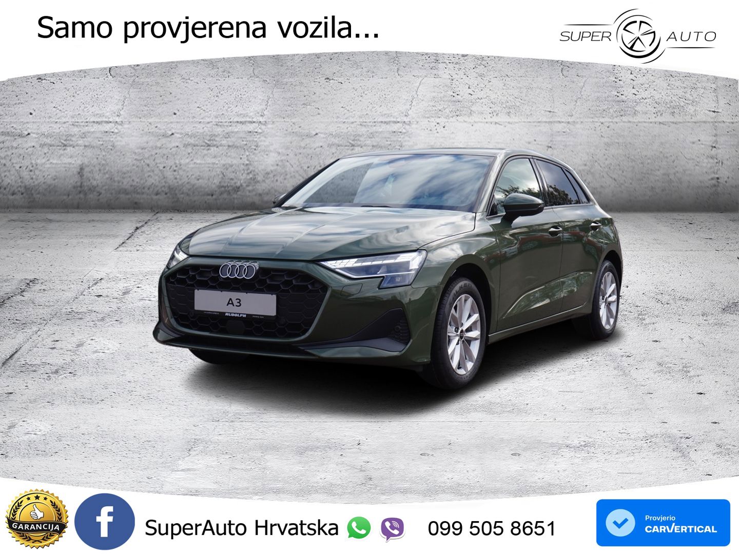 Audi A3 Sportback 30 TFSI (116 KS)