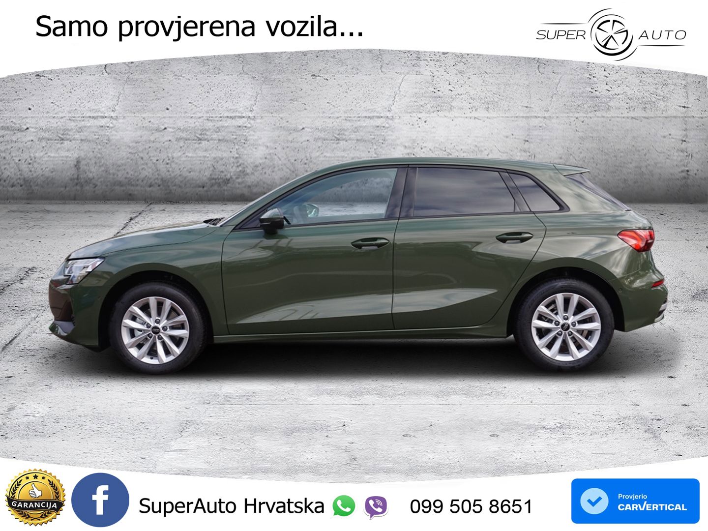 Audi A3 Sportback 30 TFSI (116 KS)