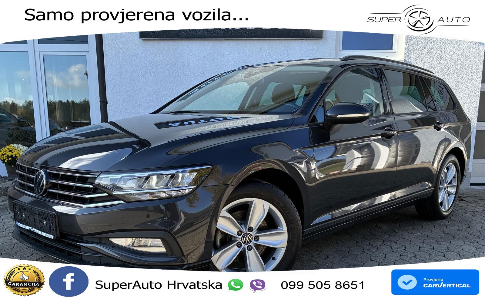 Volkswagen Passat Variant 2.0 TDI (150 KS) DSG LED+GR SJED+ACC