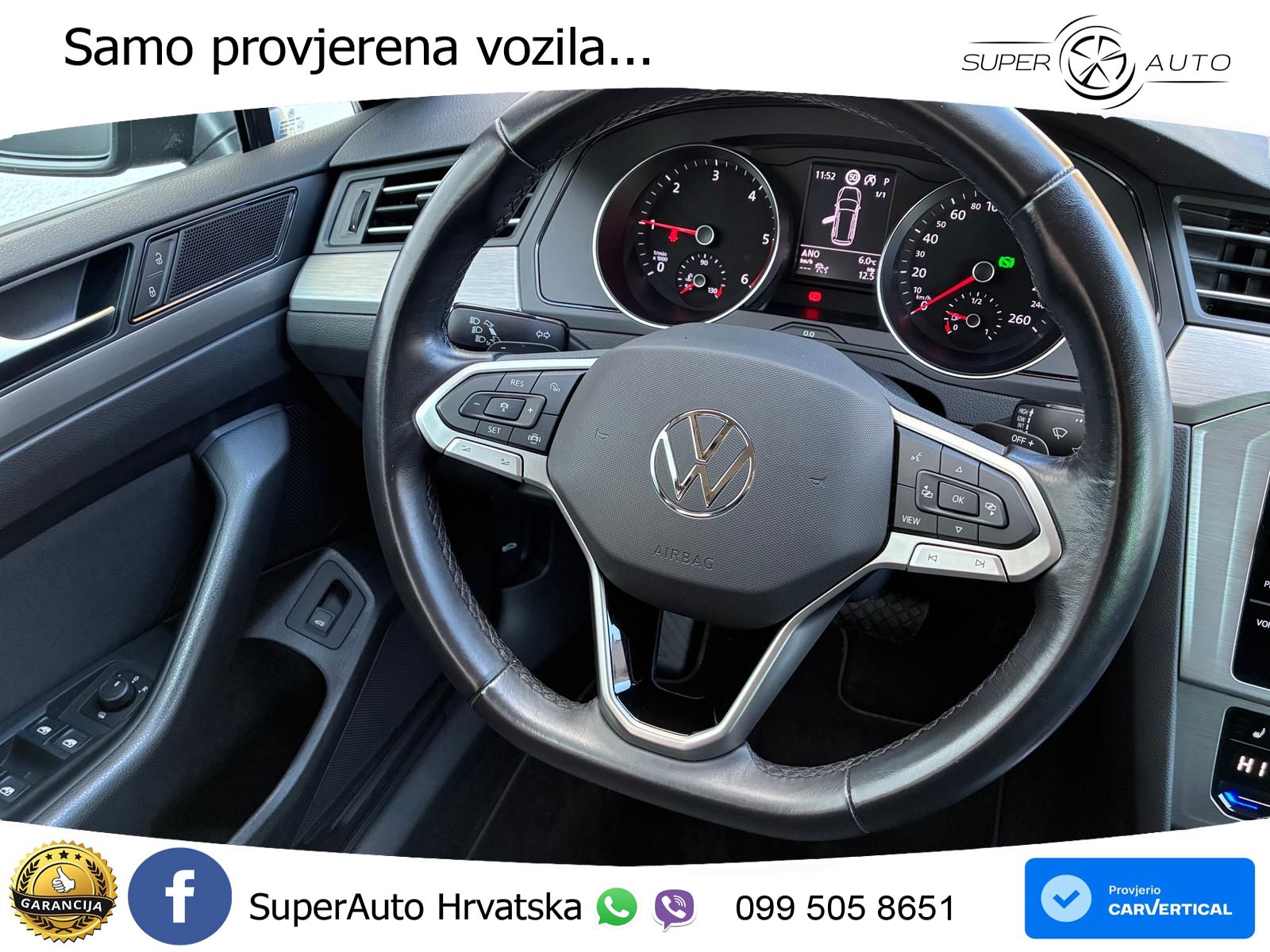 Volkswagen Passat Variant 2.0 TDI (150 KS) DSG LED+GR SJED+ACC