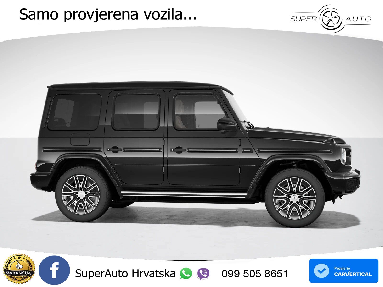 Mercedes G 580 EQ Long 116 kWh (587 KS) 4MATIC AMG LED+ACC