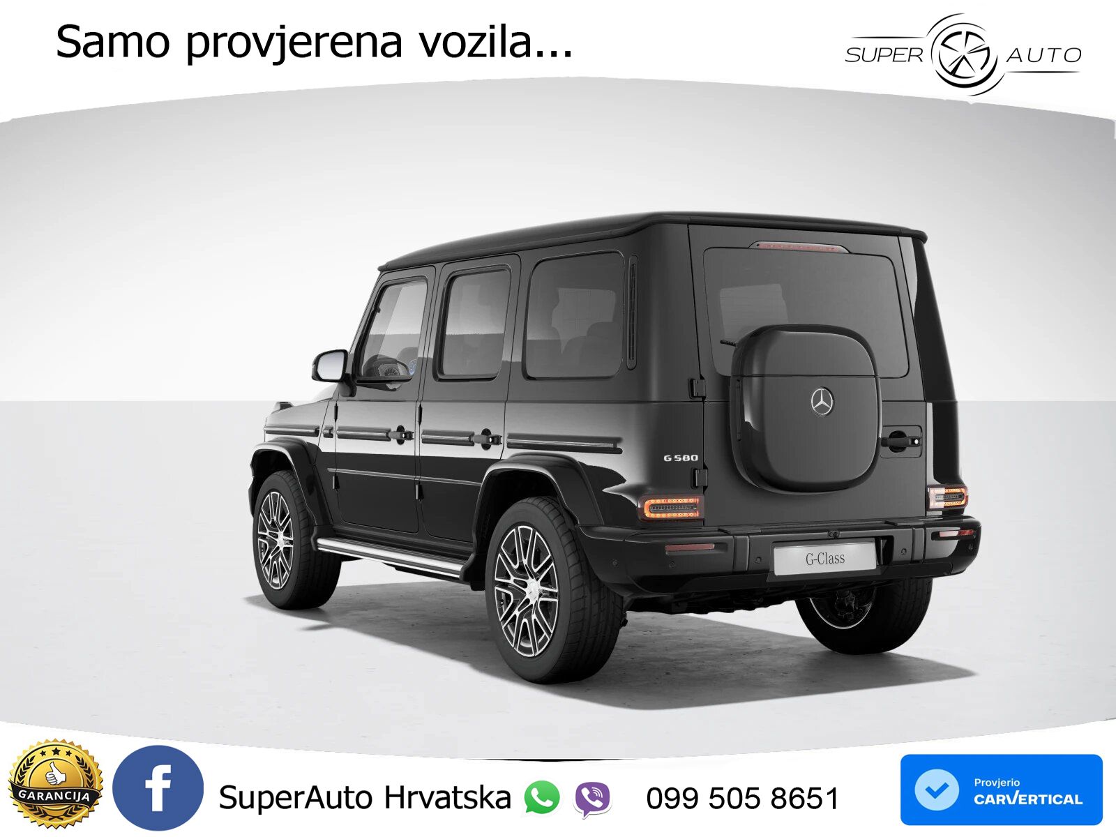 Mercedes G 580 EQ Long 116 kWh (587 KS) 4MATIC AMG LED+ACC