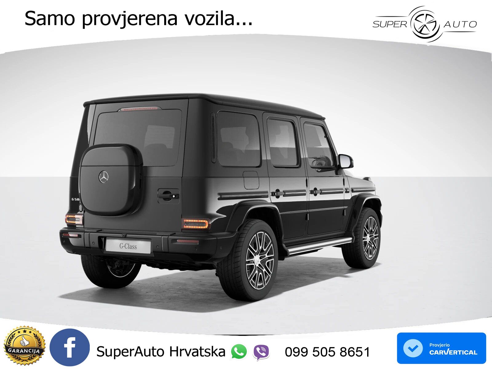 Mercedes G 580 EQ Long 116 kWh (587 KS) 4MATIC AMG LED+ACC