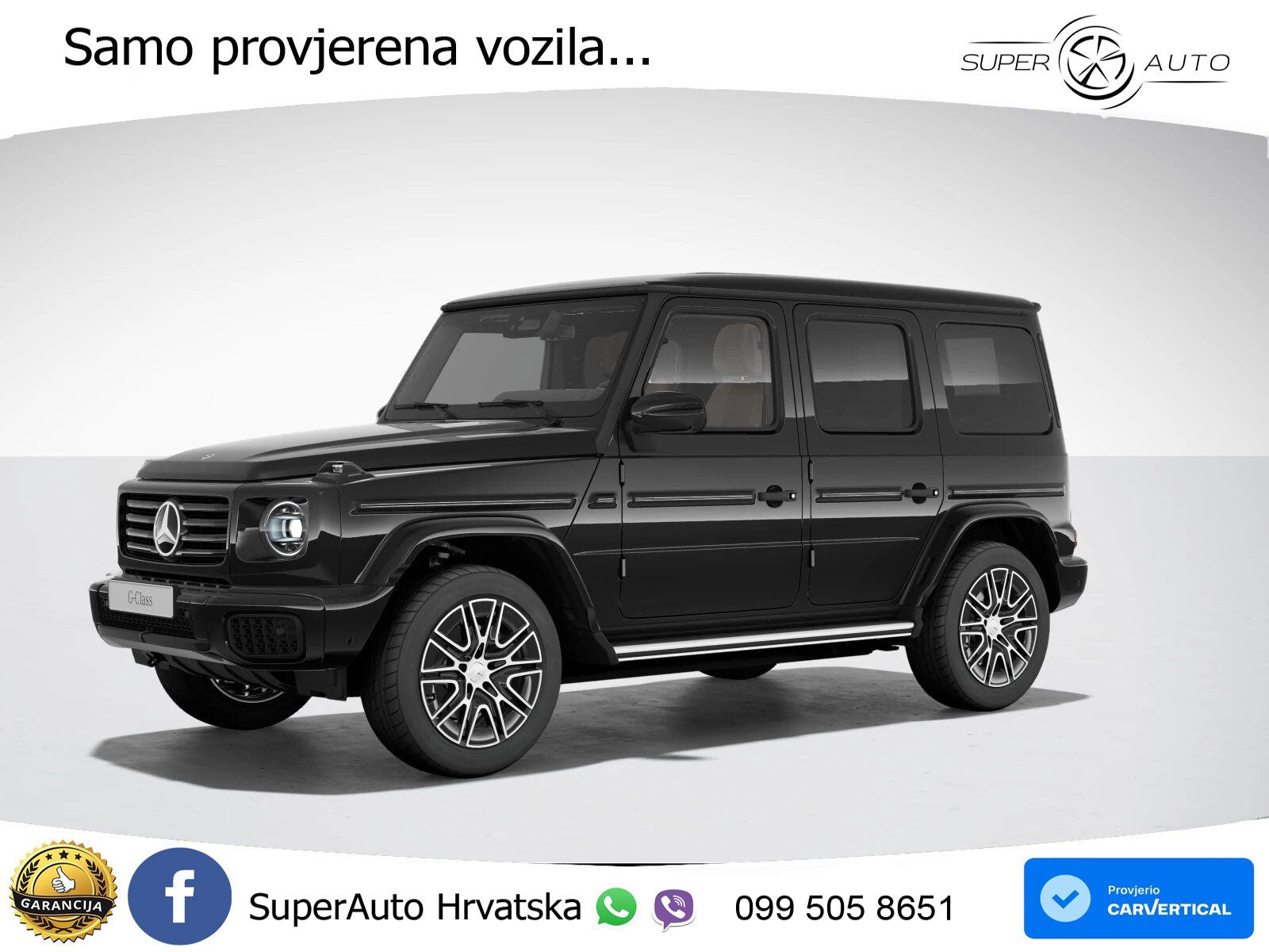 Mercedes G 580 EQ Long 116 kWh (587 KS) 4MATIC AMG LED+ACC