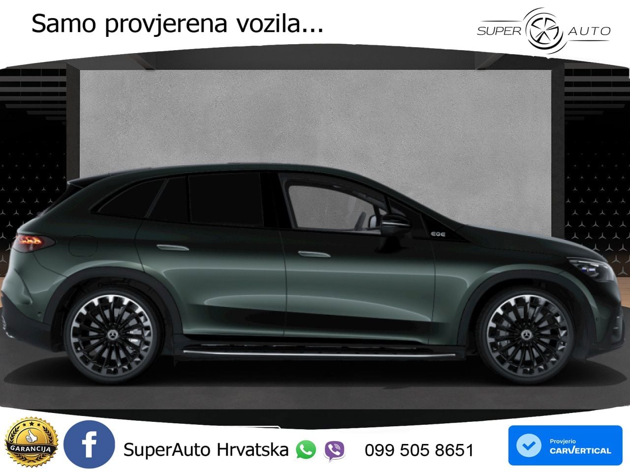 Mercedes EQE SUV 500 100 kWh (408 KS) 4MATIC AMG LED+GR SJED+ACC