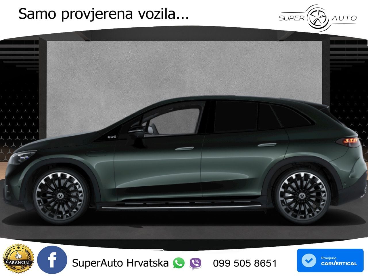 Mercedes EQE SUV 500 100 kWh (408 KS) 4MATIC AMG LED+GR SJED+ACC