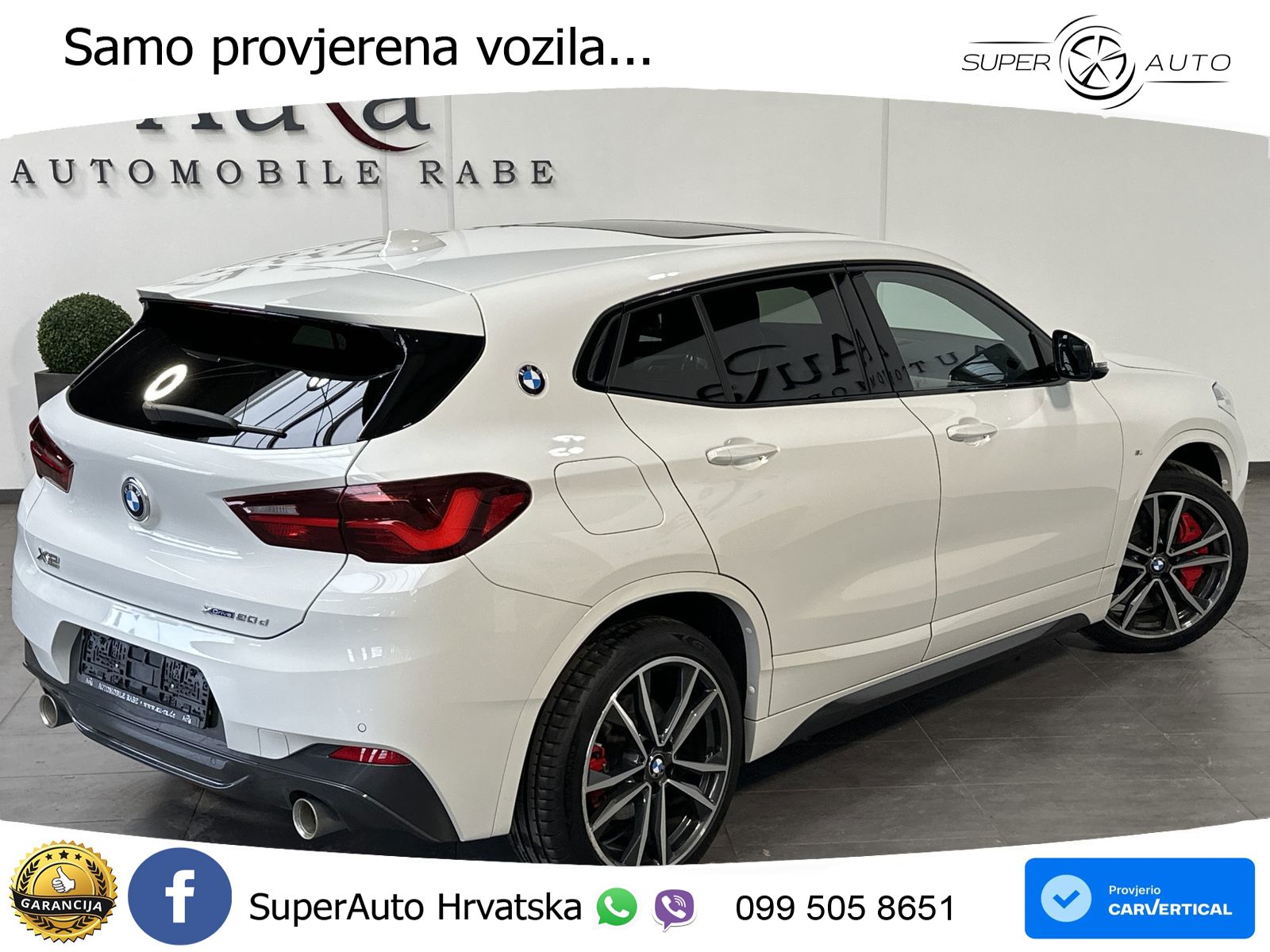 BMW X2 xDrive20d Steptronic M Sport LED+GR SJED+ACC