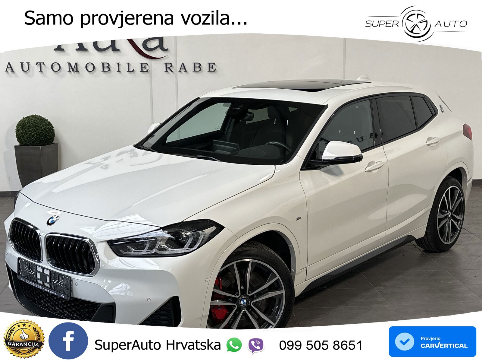 BMW X2 xDrive20d Steptronic M Sport LED+GR SJED+ACC