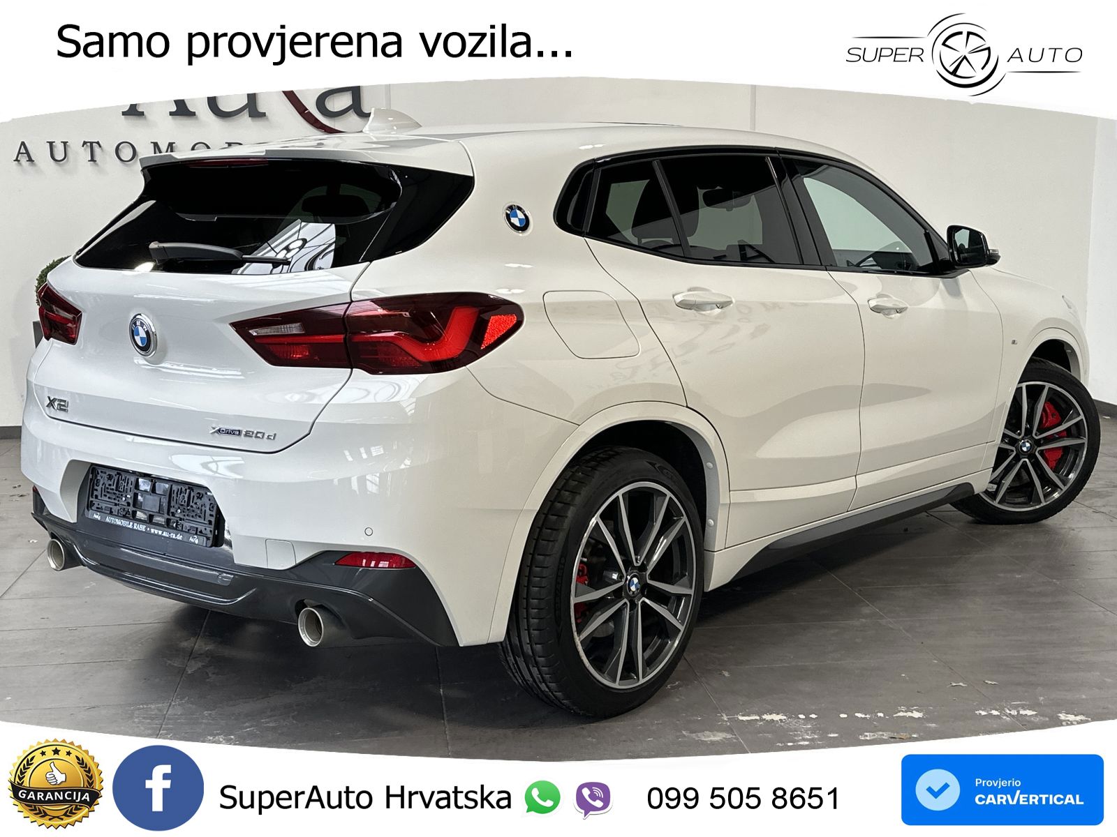 BMW X2 xDrive20d Steptronic M Sport LED+GR SJED+ACC