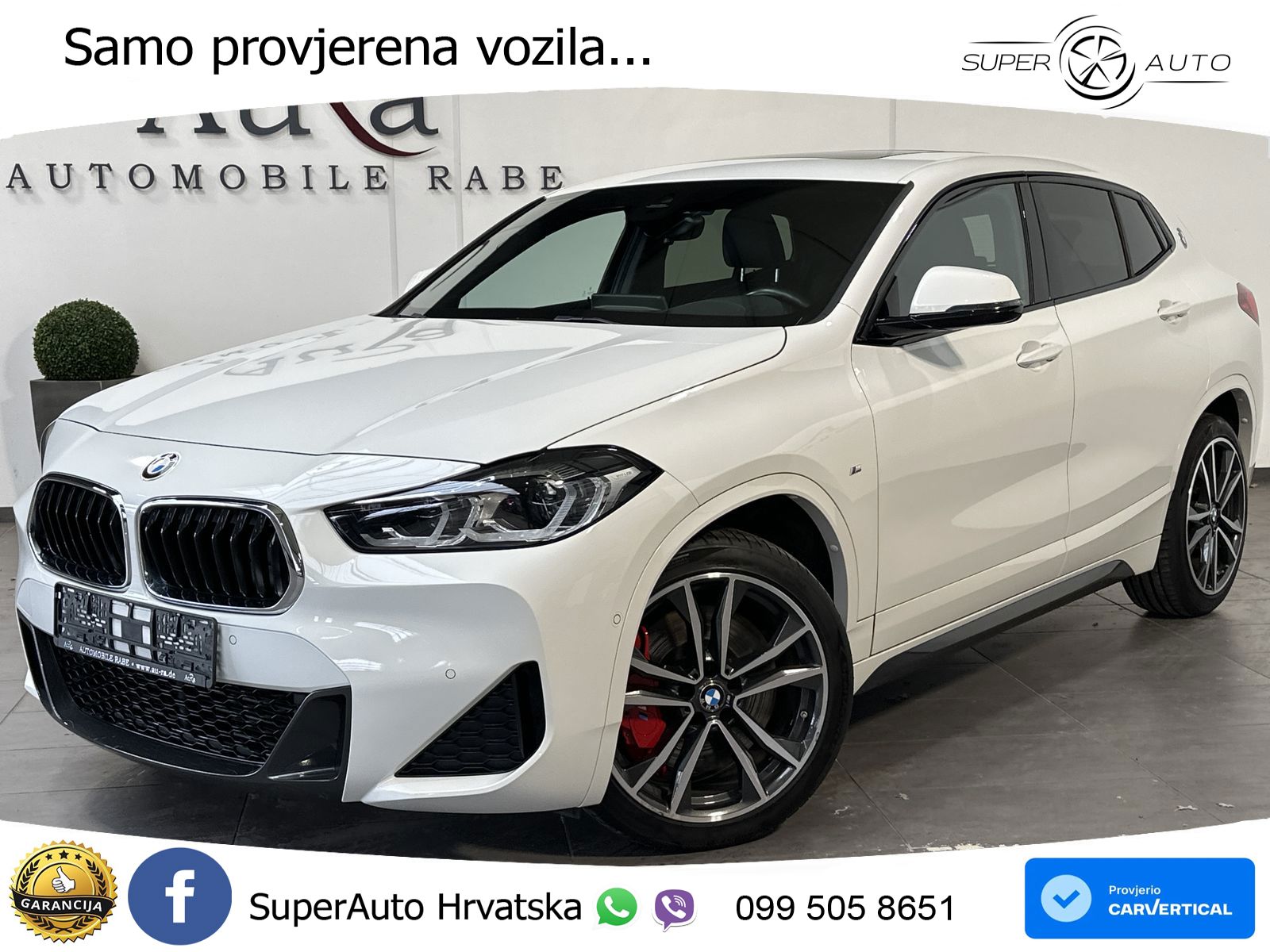 BMW X2 xDrive20d Steptronic M Sport LED+GR SJED+ACC