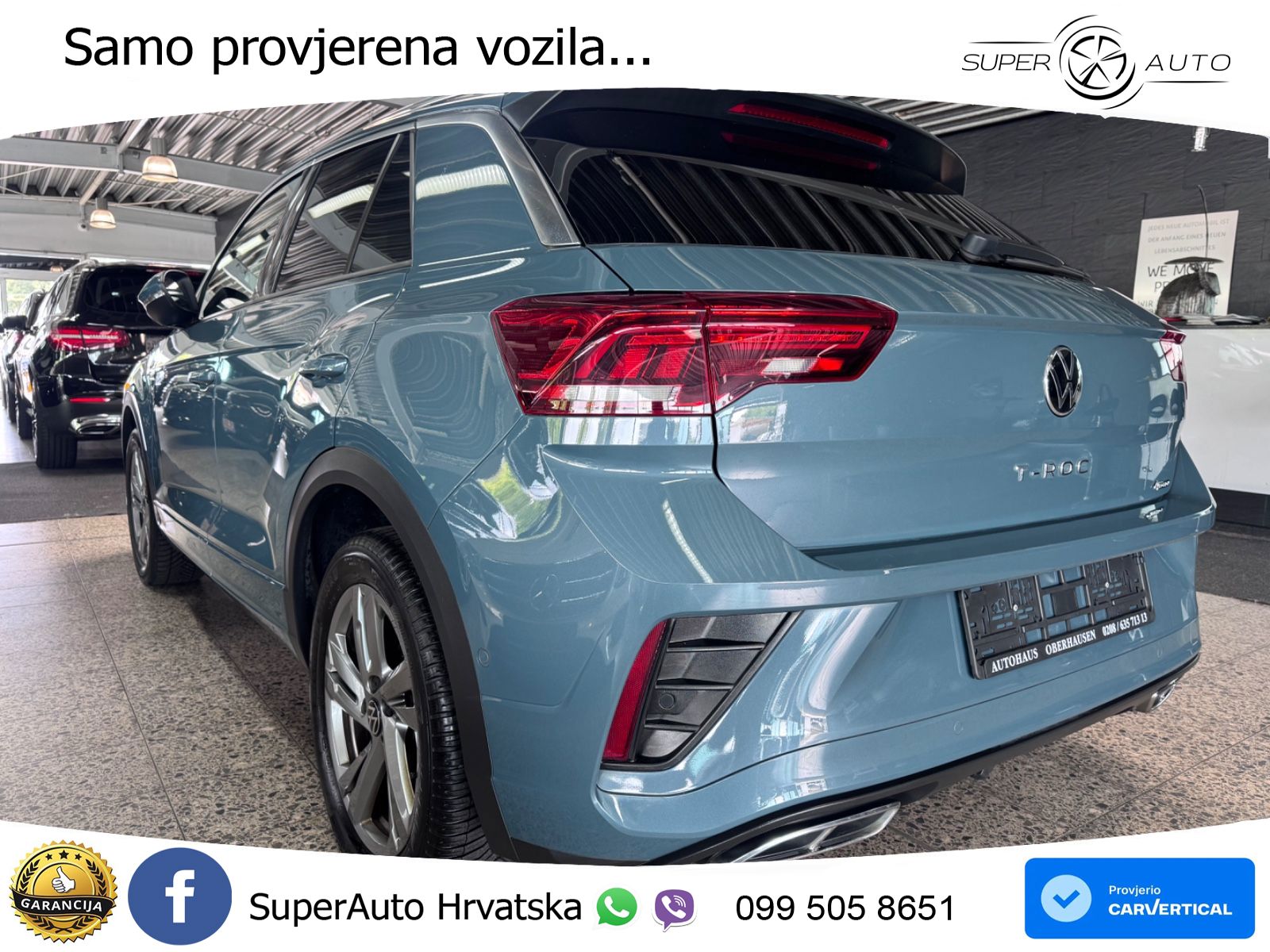 Volkswagen T-Roc I 2.0 TSI (190 KS) 4M DSG LED+GR SJED+ACC