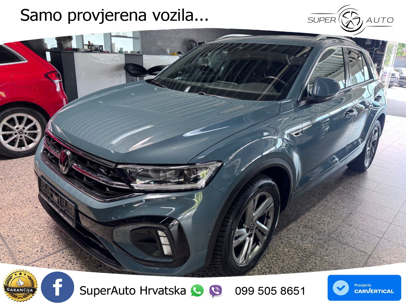 Volkswagen T-Roc I 2.0 TSI (190 KS) 4M DSG LED+GR SJED+ACC