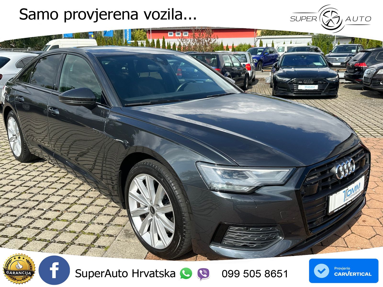 Audi A6 55 TFSI V6 (340 KS) quattro S tronic LED+GR SJED+ACC