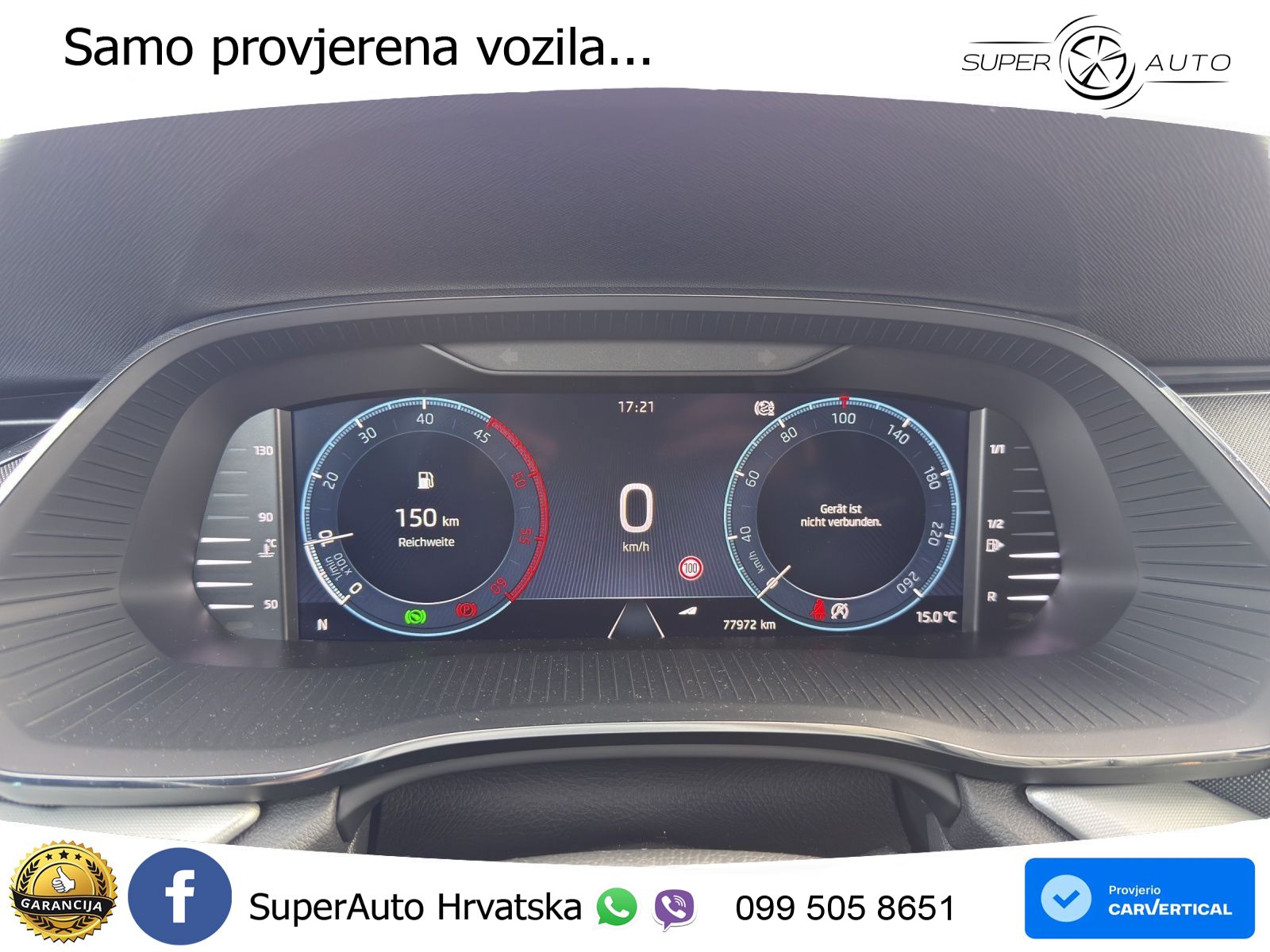 Škoda Octavia Combi 2.0 TDI (150 KS) DSG LED+GR SJED+ACC