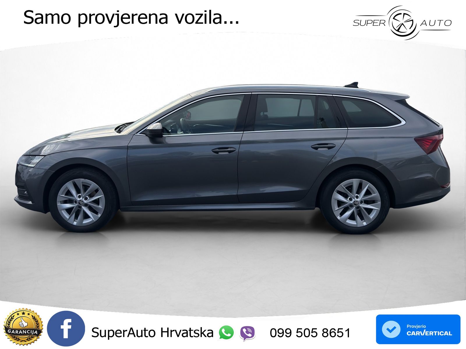 Škoda Octavia Combi 2.0 TDI (150 KS) DSG LED+GR SJED+ACC