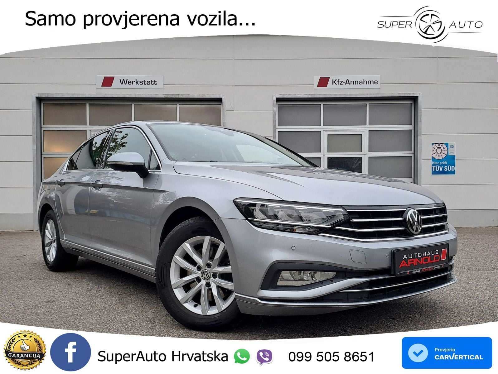 Volkswagen Passat 1.5 TSI (150 KS) ACT LED+GR SJED+ACC