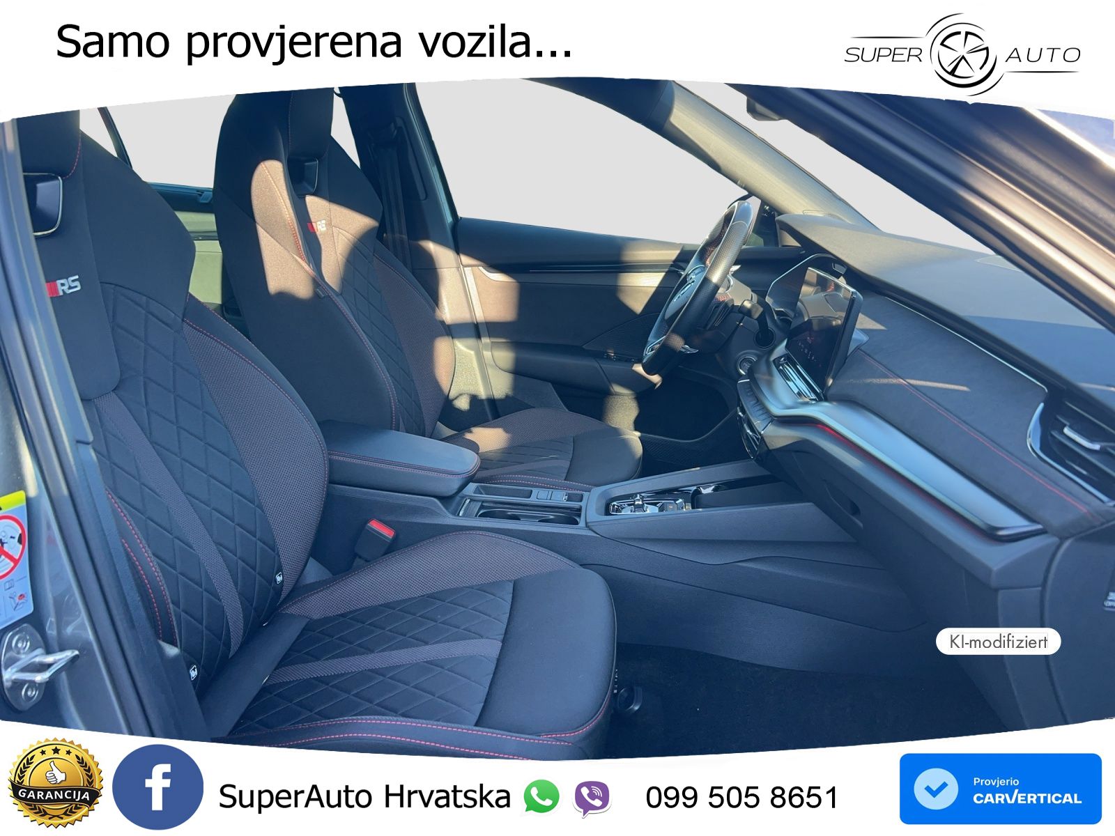 Škoda Octavia Combi RS 2.0 TDI (200 KS) DSG LED+GR SJED+ACC