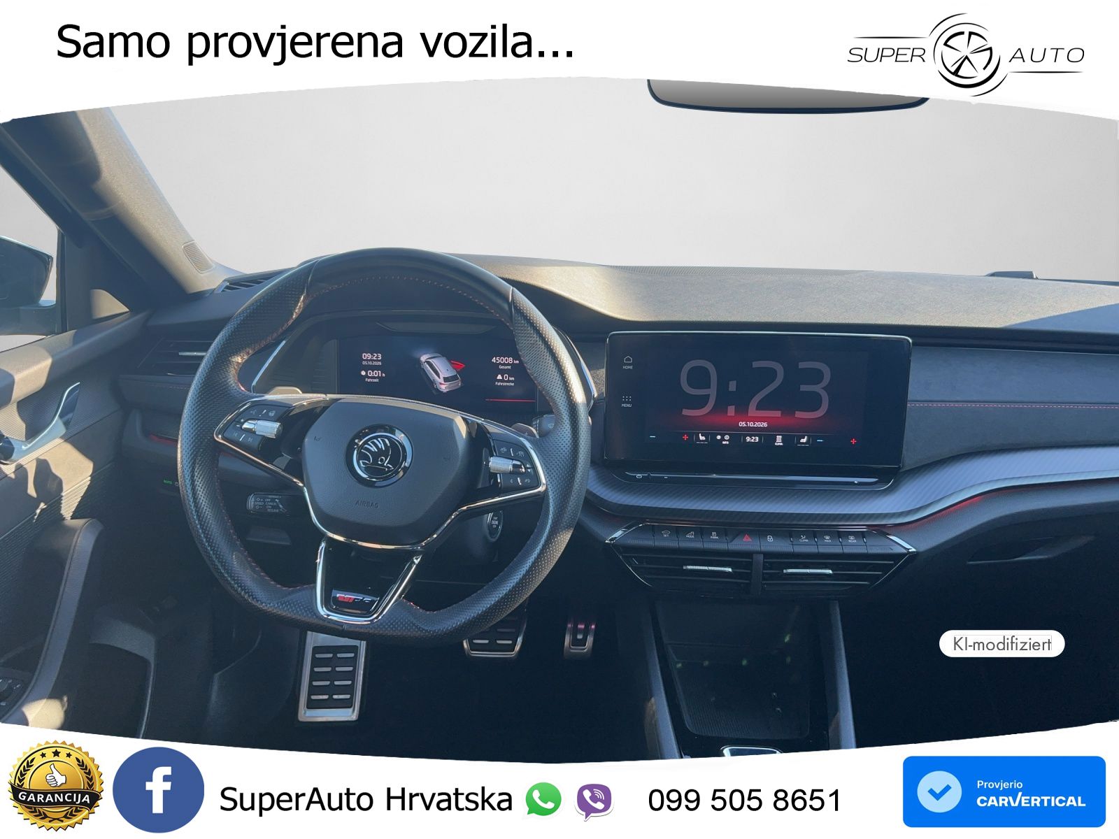 Škoda Octavia Combi RS 2.0 TDI (200 KS) DSG LED+GR SJED+ACC