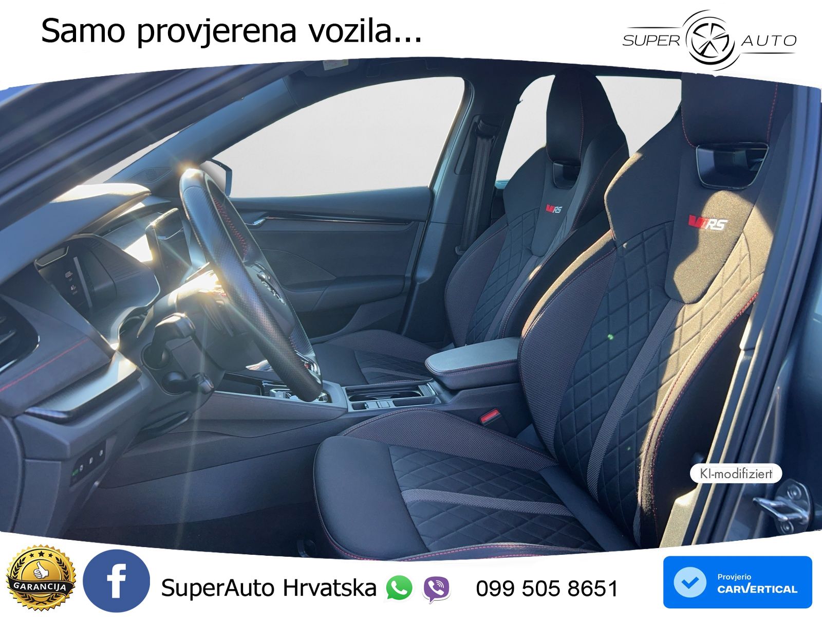 Škoda Octavia Combi RS 2.0 TDI (200 KS) DSG LED+GR SJED+ACC