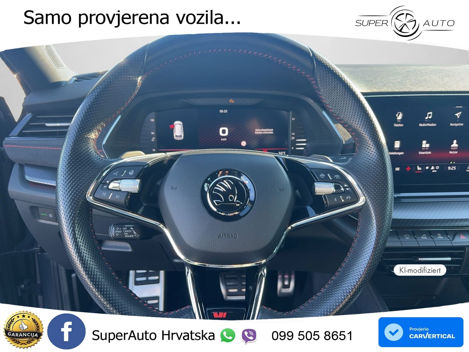 Škoda Octavia Combi RS 2.0 TDI (200 KS) DSG LED+GR SJED+ACC
