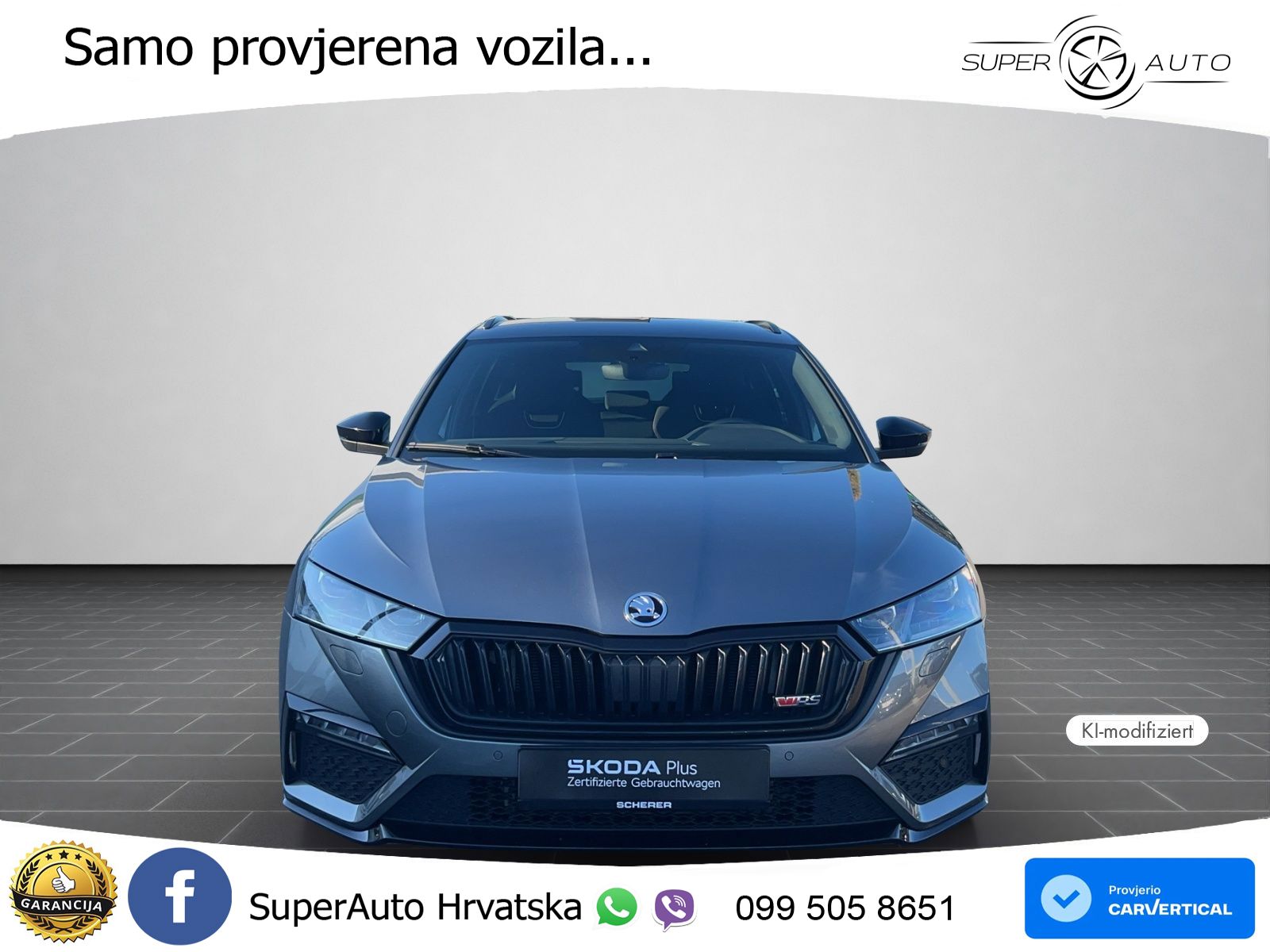 Škoda Octavia Combi RS 2.0 TDI (200 KS) DSG LED+GR SJED+ACC