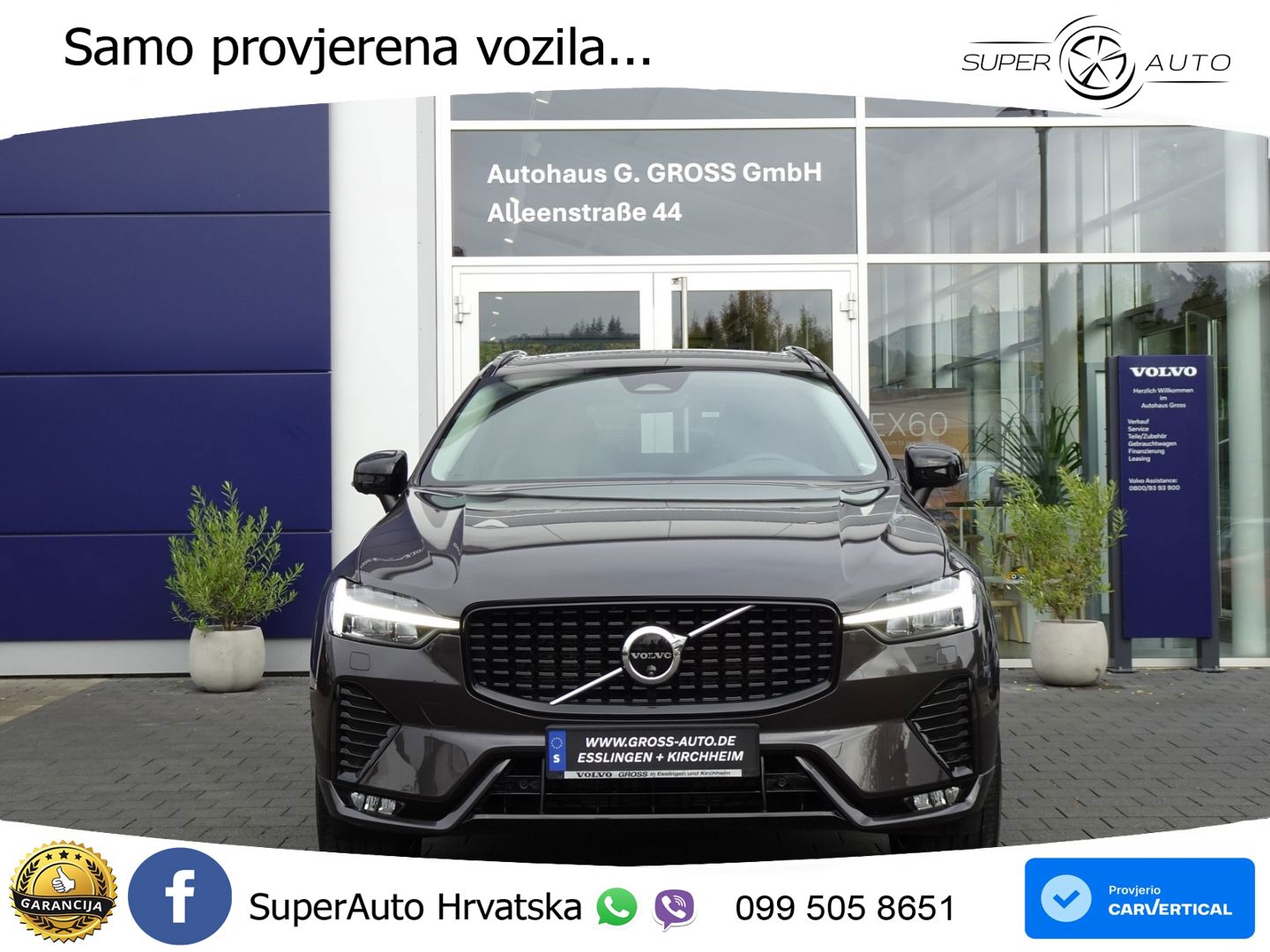 Volvo XC60 B5 Benzin AWD Geartronic ACC+HEAD+4xGR SJED+360+PANO