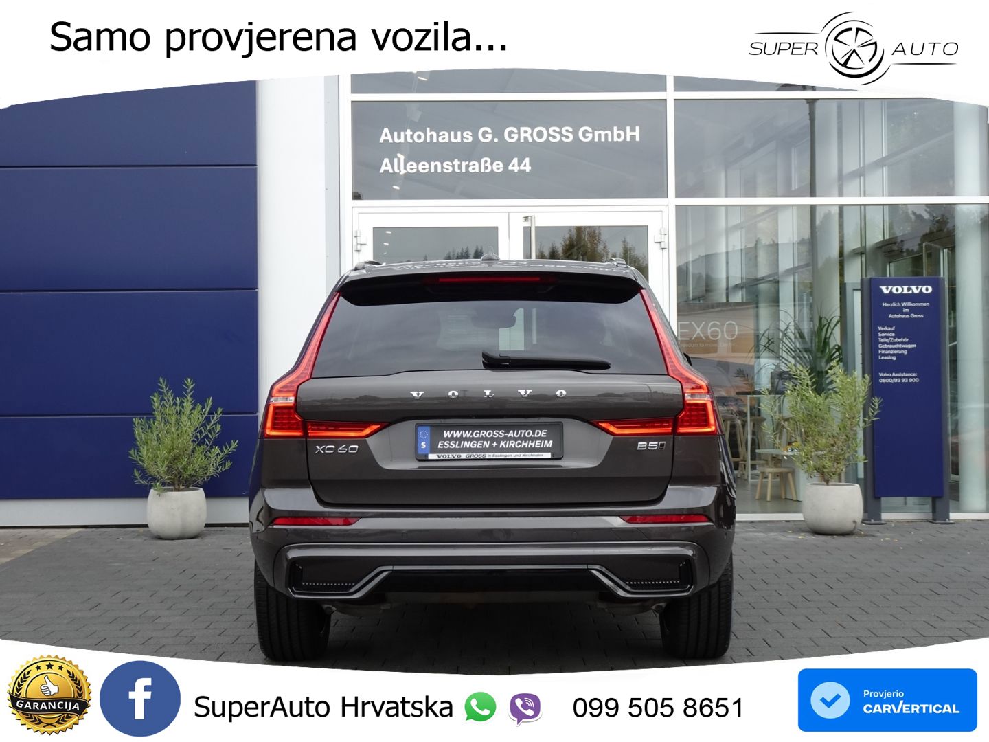 Volvo XC60 B5 Benzin AWD Geartronic ACC+HEAD+4xGR SJED+360+PANO