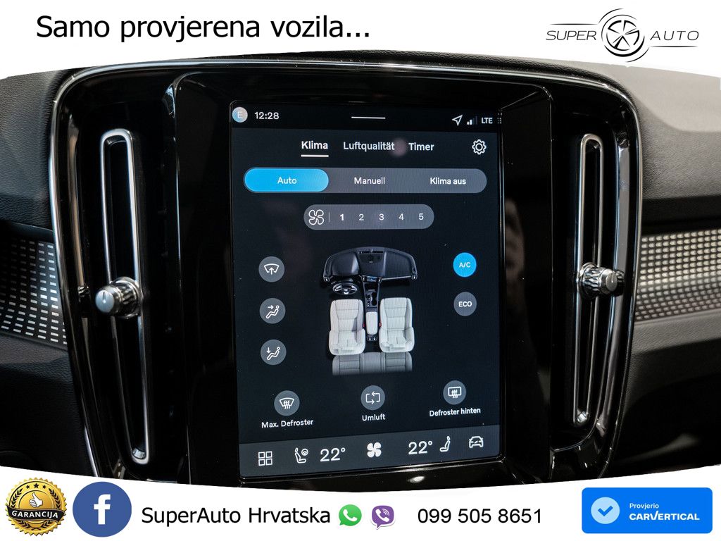 Volvo XC40 2.0 B3 163 KS Automatic LED+GR SJED+ACC