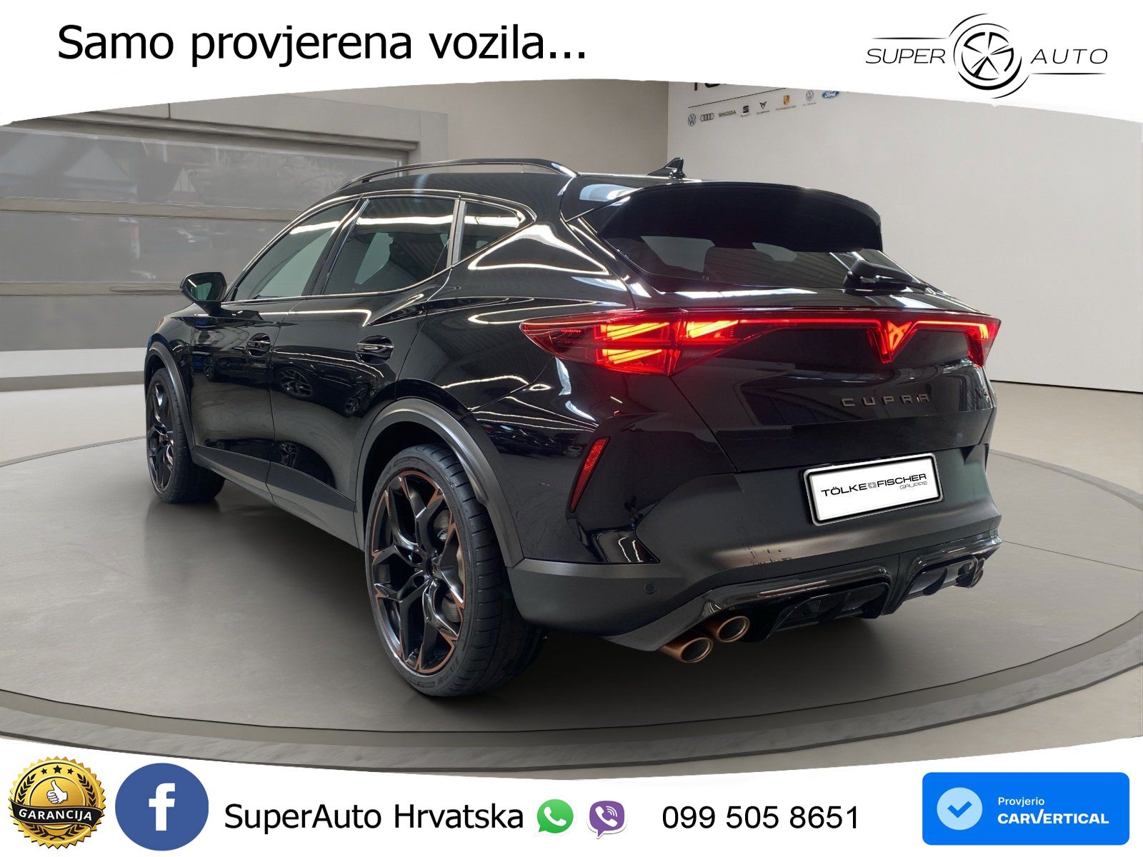 Cupra Formentor VZ5 2.5 TSI (390 KS) 4Drive DSG MATRIX+GR SJED+KAM