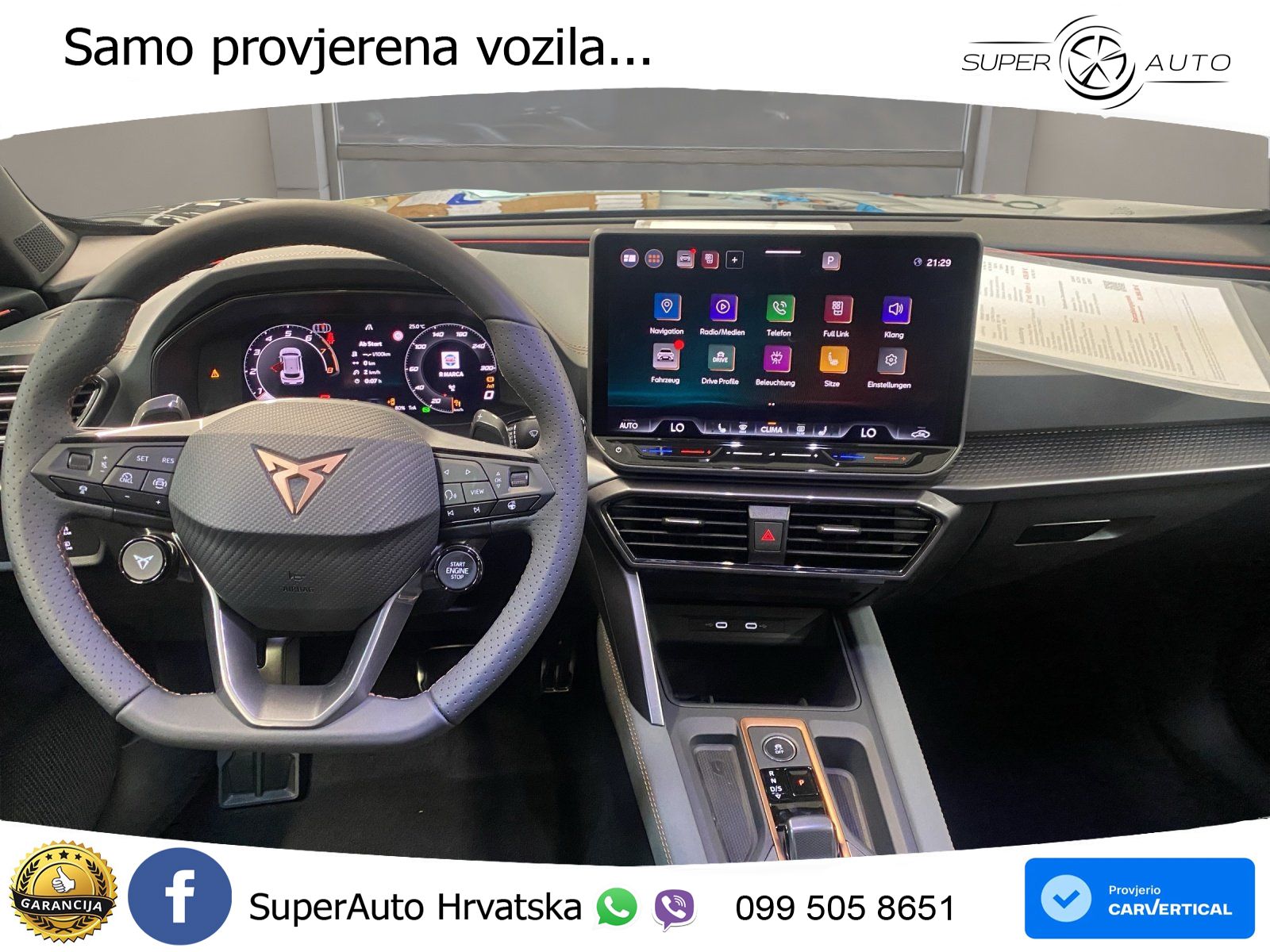 Cupra Formentor VZ5 2.5 TSI (390 KS) 4Drive DSG MATRIX+GR SJED+KAM