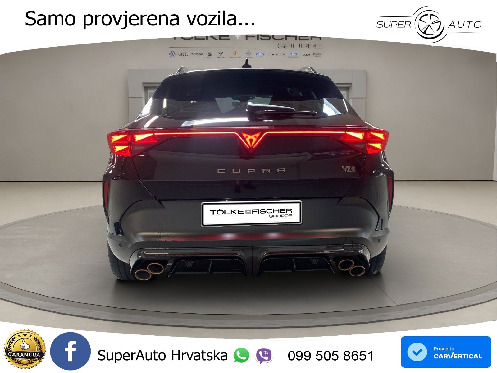 Cupra Formentor VZ5 2.5 TSI (390 KS) 4Drive DSG MATRIX+GR SJED+KAM