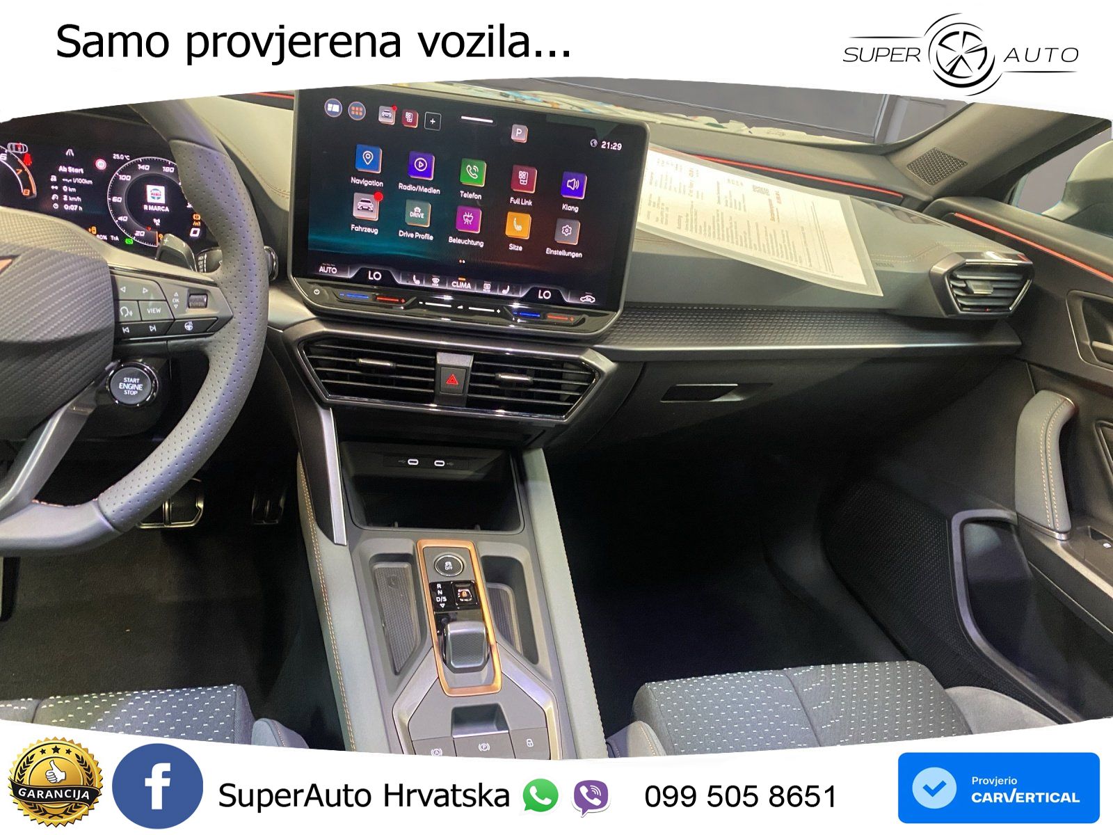 Cupra Formentor VZ5 2.5 TSI (390 KS) 4Drive DSG MATRIX+GR SJED+KAM
