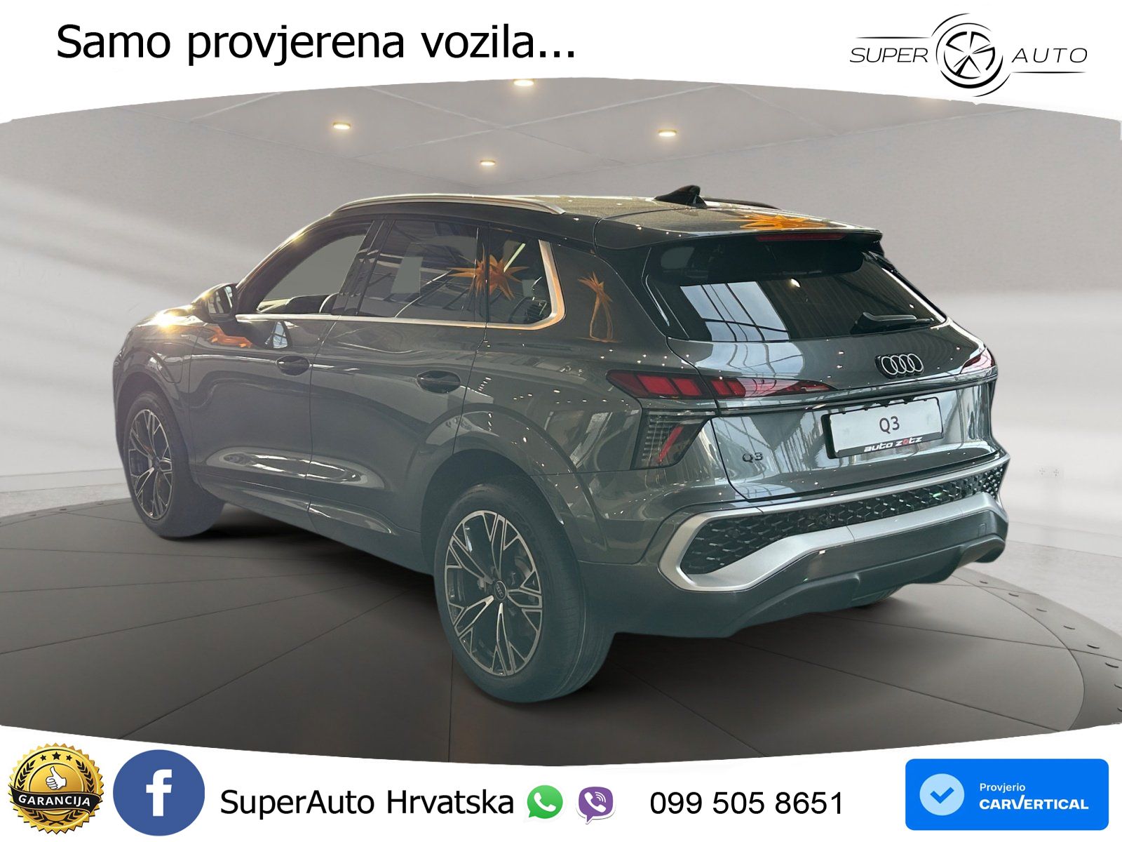 Audi Q3 1.5 TFSIe (272 KS) S tronic S line LED+GR SJED+ACC