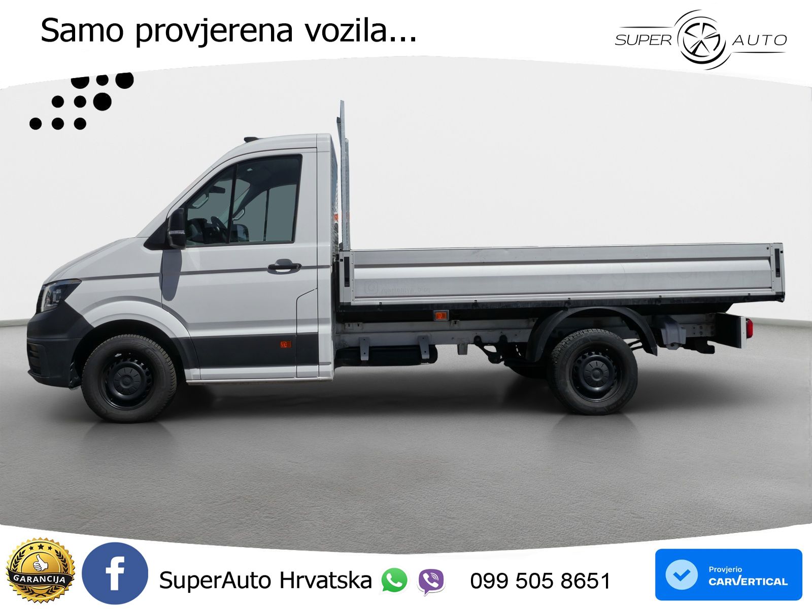 Volkswagen Crafter 35 Pritsche MR TDI Autom*AHK*Leiterträg* 140 KS
