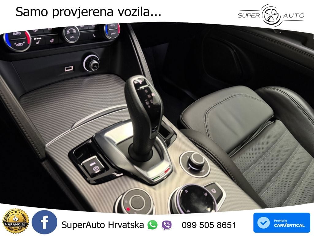 Alfa Romeo Stelvio 2.2 MultiJet II (210 KS) Q4 Automatic LED+GR SJED+ACC