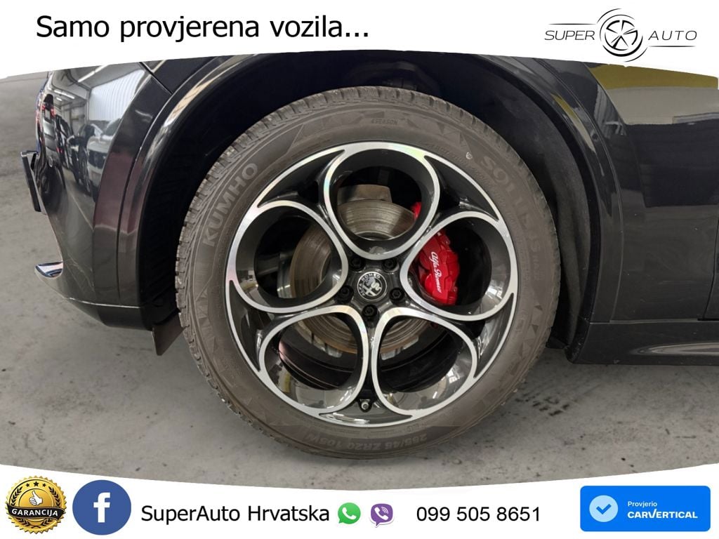 Alfa Romeo Stelvio 2.2 MultiJet II (210 KS) Q4 Automatic LED+GR SJED+ACC