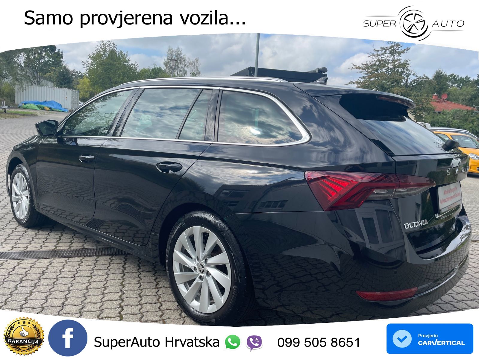 Škoda Octavia Combi 1.5 TSI (150 KS) DSG Selection LED+GR SJED+ACC