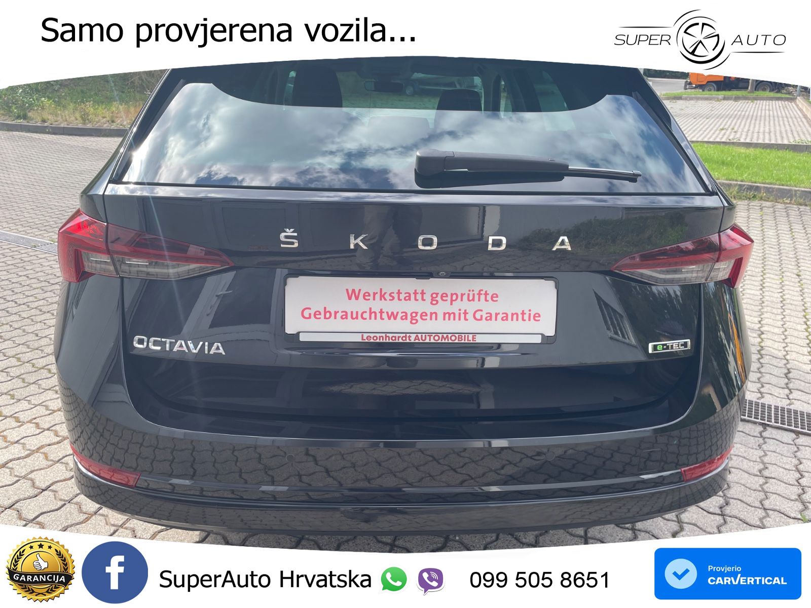 Škoda Octavia Combi 1.5 TSI (150 KS) DSG Selection LED+GR SJED+ACC